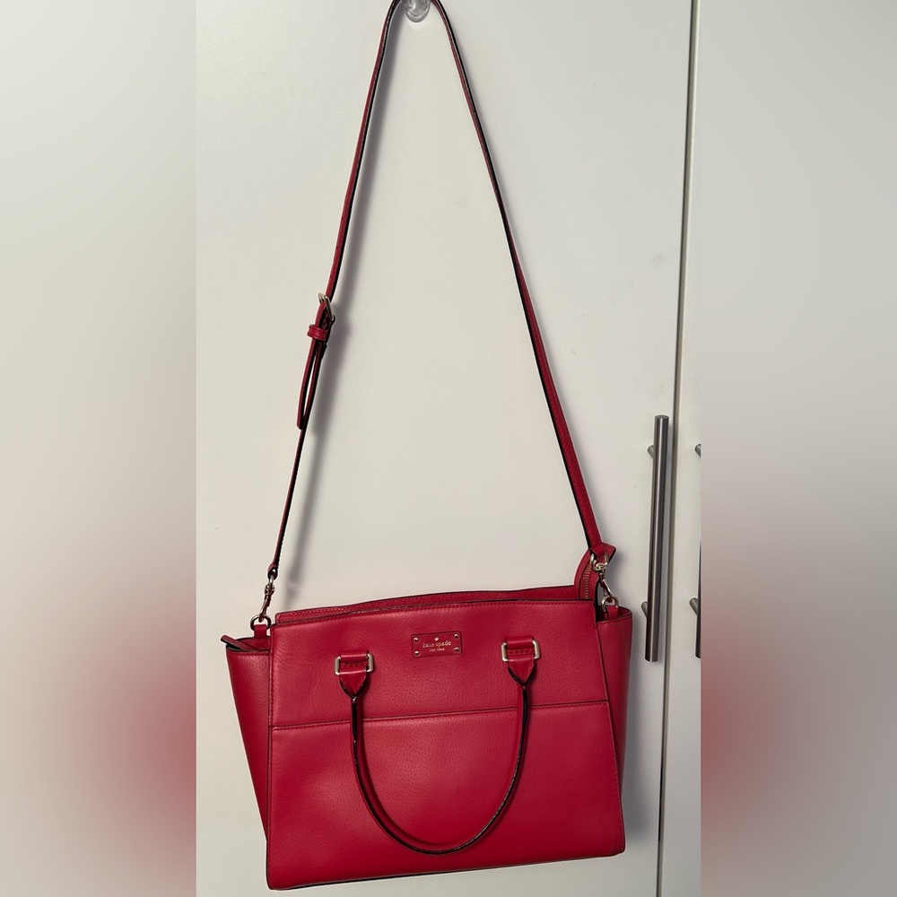Classic Red Kate spade purse